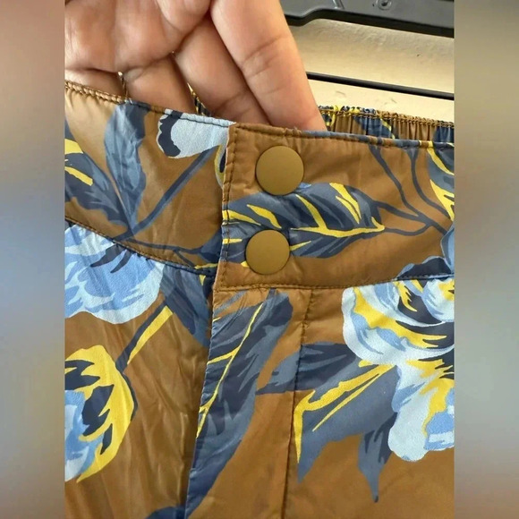 Aerie Offline NWT Chillside Snow Pants Women’s Large Floral Padded Puffer Ski - Picture 7 of 9